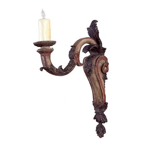 SINGLE ARM LEONARDO WALL SCONCE