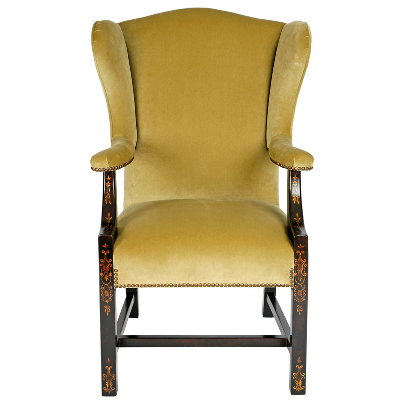 CHIPPENDALE WING CHAIR (HOST/HOSTESS)