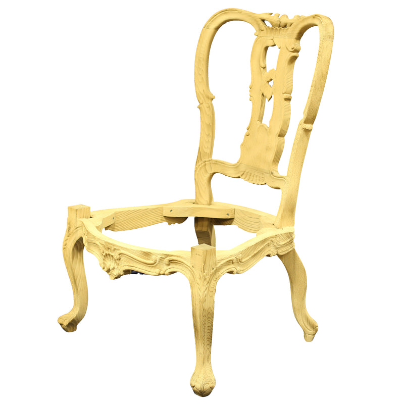 THE WILLIAM BESON SIDE CHAIR RAW FRAME