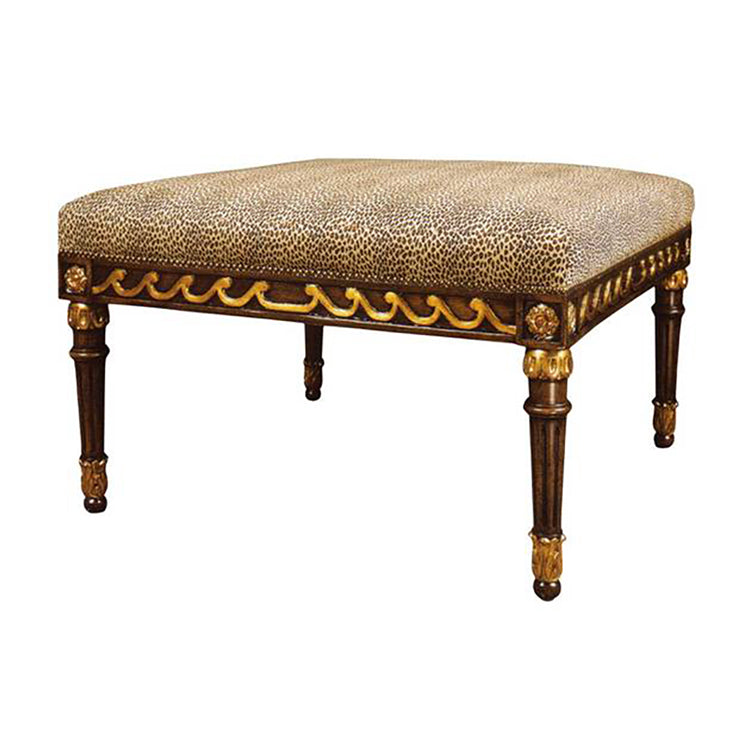 A Louis XVI Style Beechwood Bench A Louis XVI Style Beechwood Bench