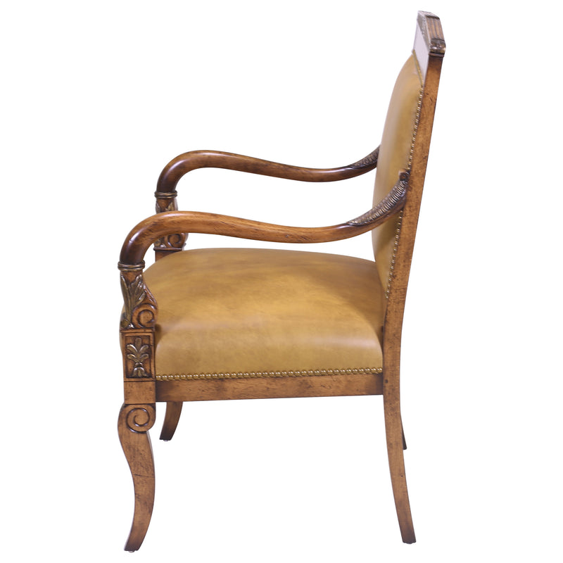 FRENCH EMPIRE OCCASIONAL CHAIR