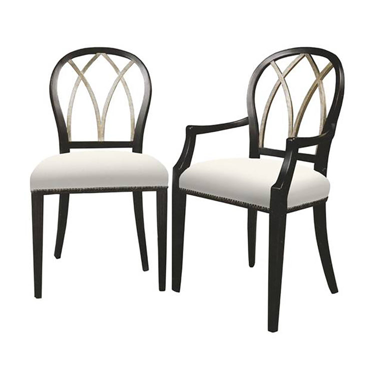 GOTHIC BACK SIDE CHAIR