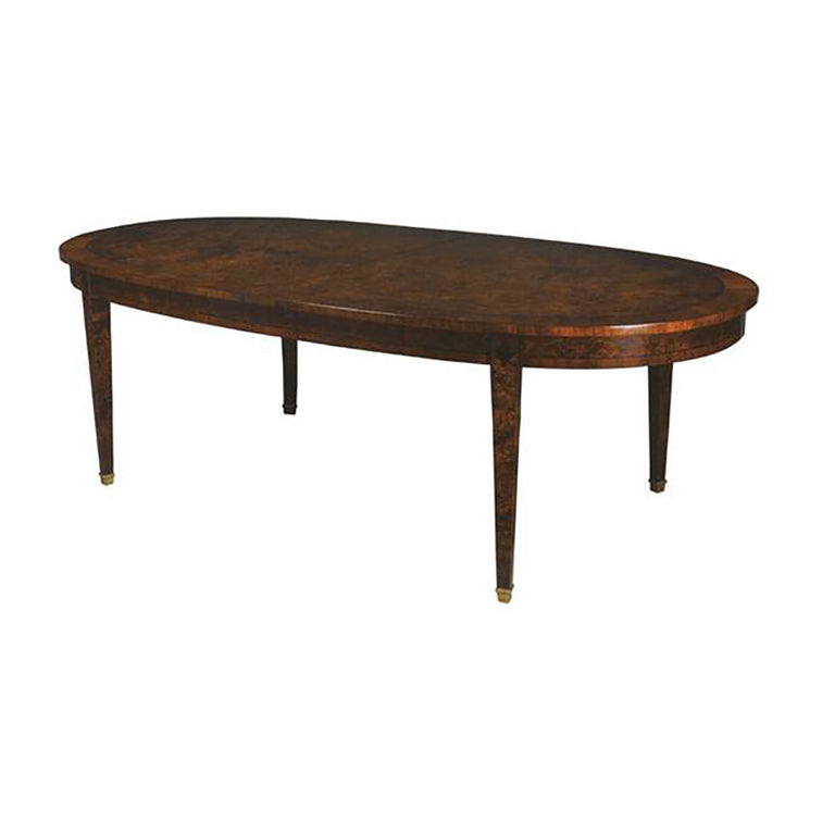 LARGE OVAL DINING TABLE ITALIAN LOUIS XVI STYLE