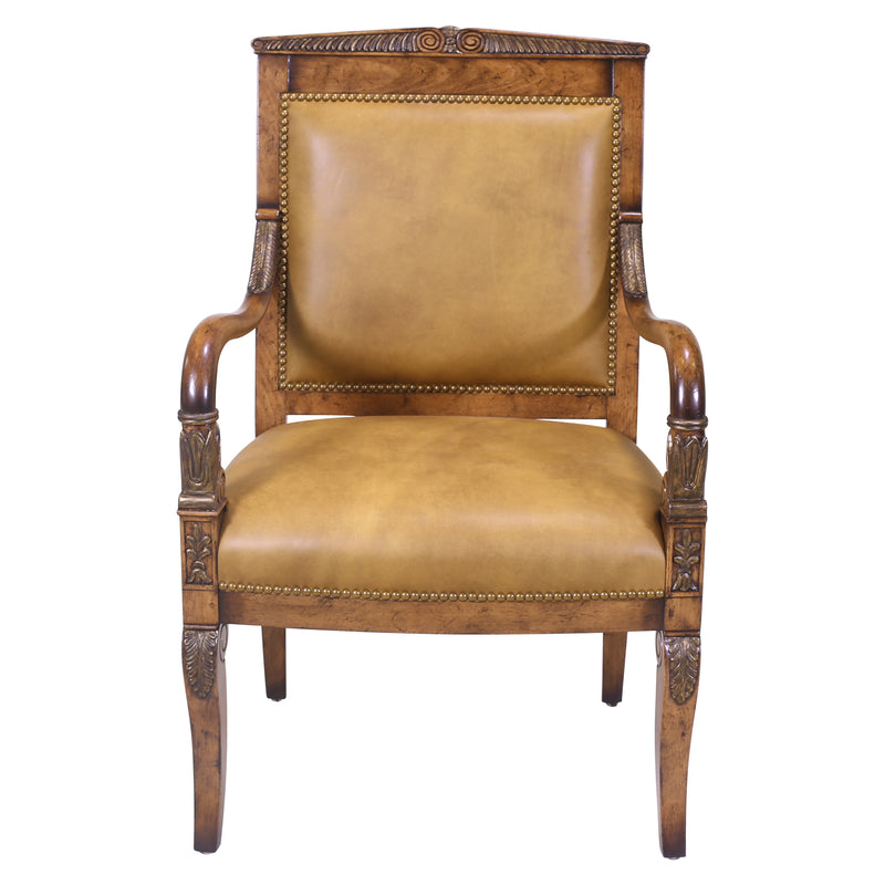 FRENCH EMPIRE OCCASIONAL CHAIR