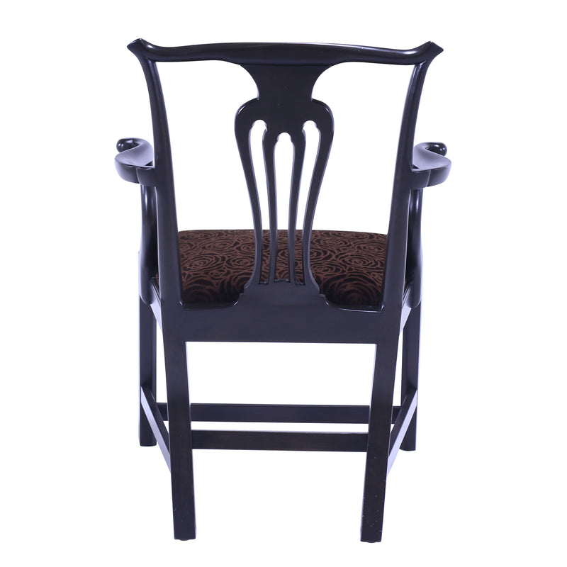 CHIPPENDALE STYLE ARMCHAIR