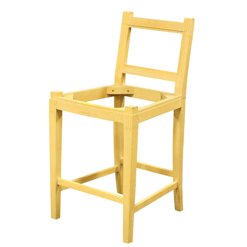 FRENCH EMPIRE COUNTER STOOL RAW FRAME
