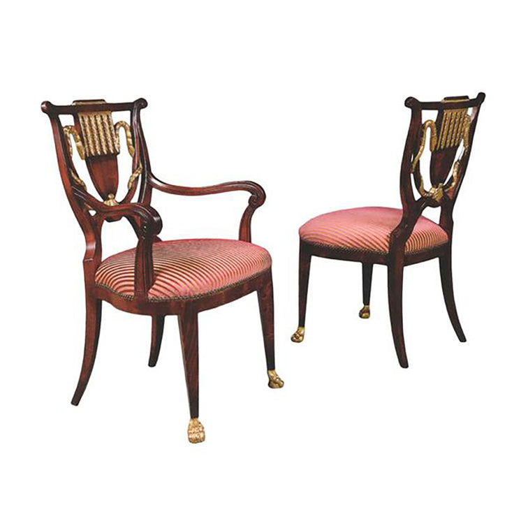 RUSSIAN NEOCLASSIC SIDE CHAIR