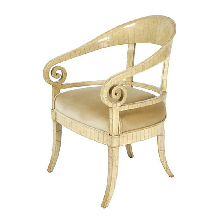 Neoclassical Rocking Chair French Neoclassical Chair