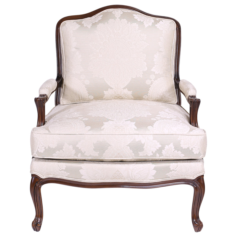 LOUIS XV STYLE LARGE 
OCCASIONAL CHAIR