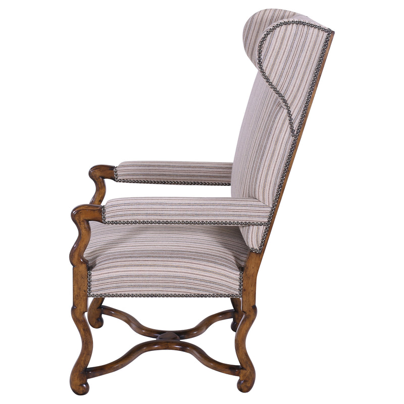 LOUIS XIII STYLE WING CHAIR