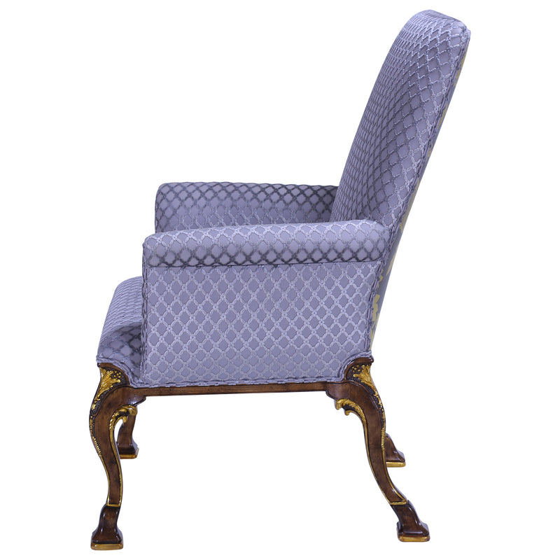 GEORGIAN STYLE HIGH BACK 
DINING ARMCHAIR